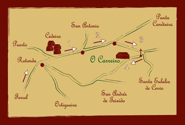 Casa Rural O Carreiro Cedeira Kültér fotó